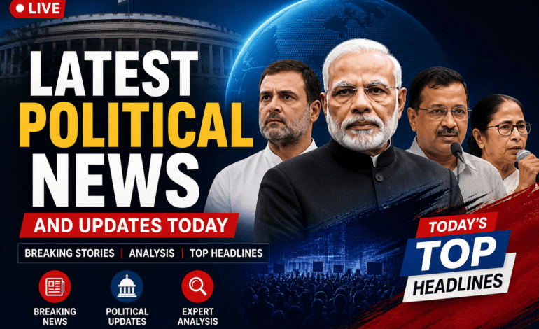 Latest Political News and Updates Today: Breaking Stories & Analysis
