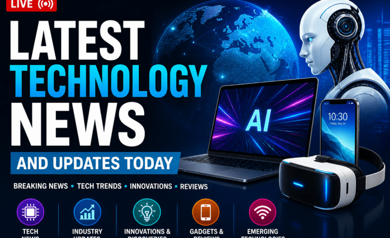 Latest Technology News and Updates Today: Breaking Tech Trends & Innovations