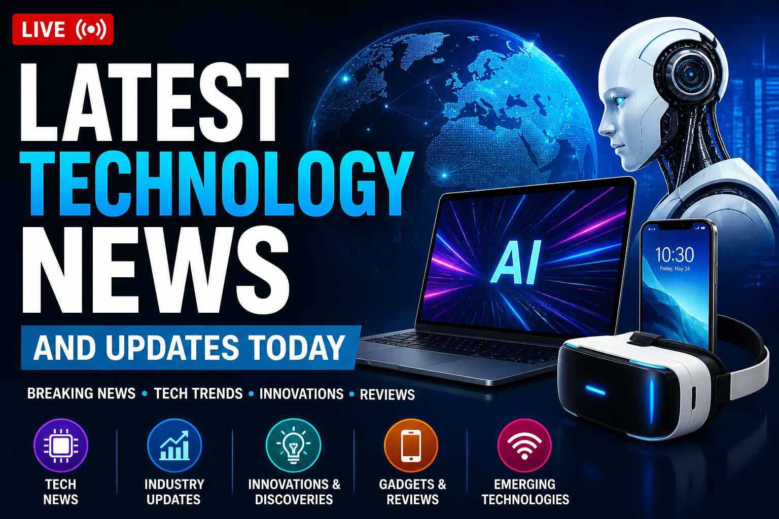 Latest Technology News and Updates Today: Breaking Tech Trends & Innovations