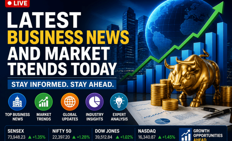 Latest Business News and Market Trends Today